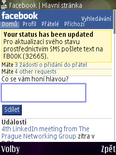 Facebook Mobile SMS