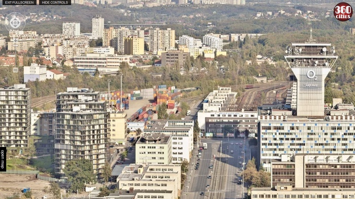 Panoramatická fotka Prahy