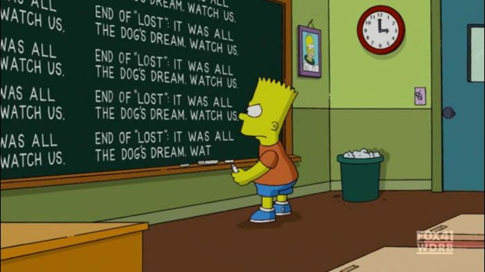 Lost - finále (6. série) / Simpsonovi
