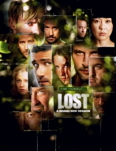 Promo plakát na 3. řadu Lost (Ztraceni)