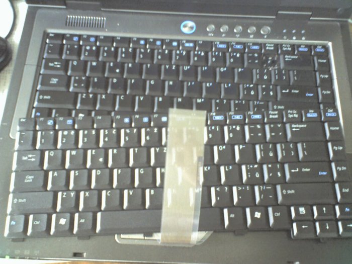 Výměna klávesnice u notebooku acer