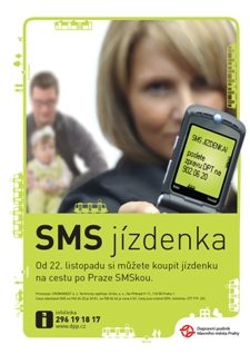 Věc: Poděkování za výhru v loterii SMS jízdenka