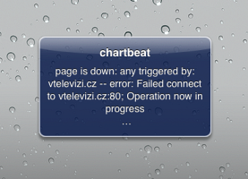 Webová analytika v reálném čase - push notifikace od Chartbeat