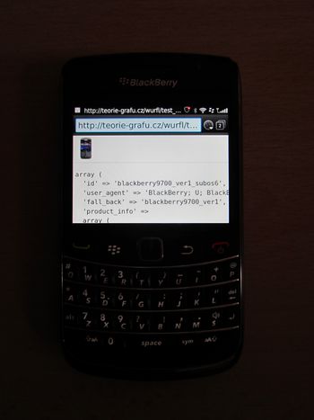 WURFL na BlackBerry